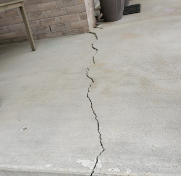 How To Repair Cracks In The Patio Lakeside Ca?